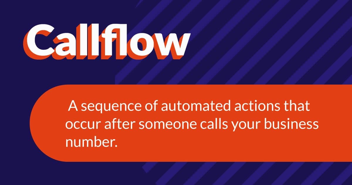 Definition of a callflow which can be used in your real estate investor marketing