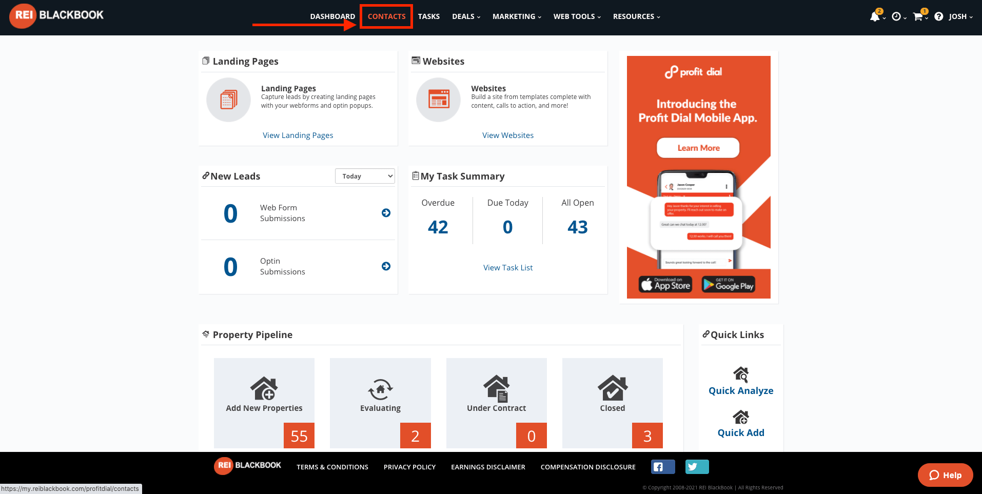 Setting up your marketing campaign tracking:  searching your contacts for UTM parameters