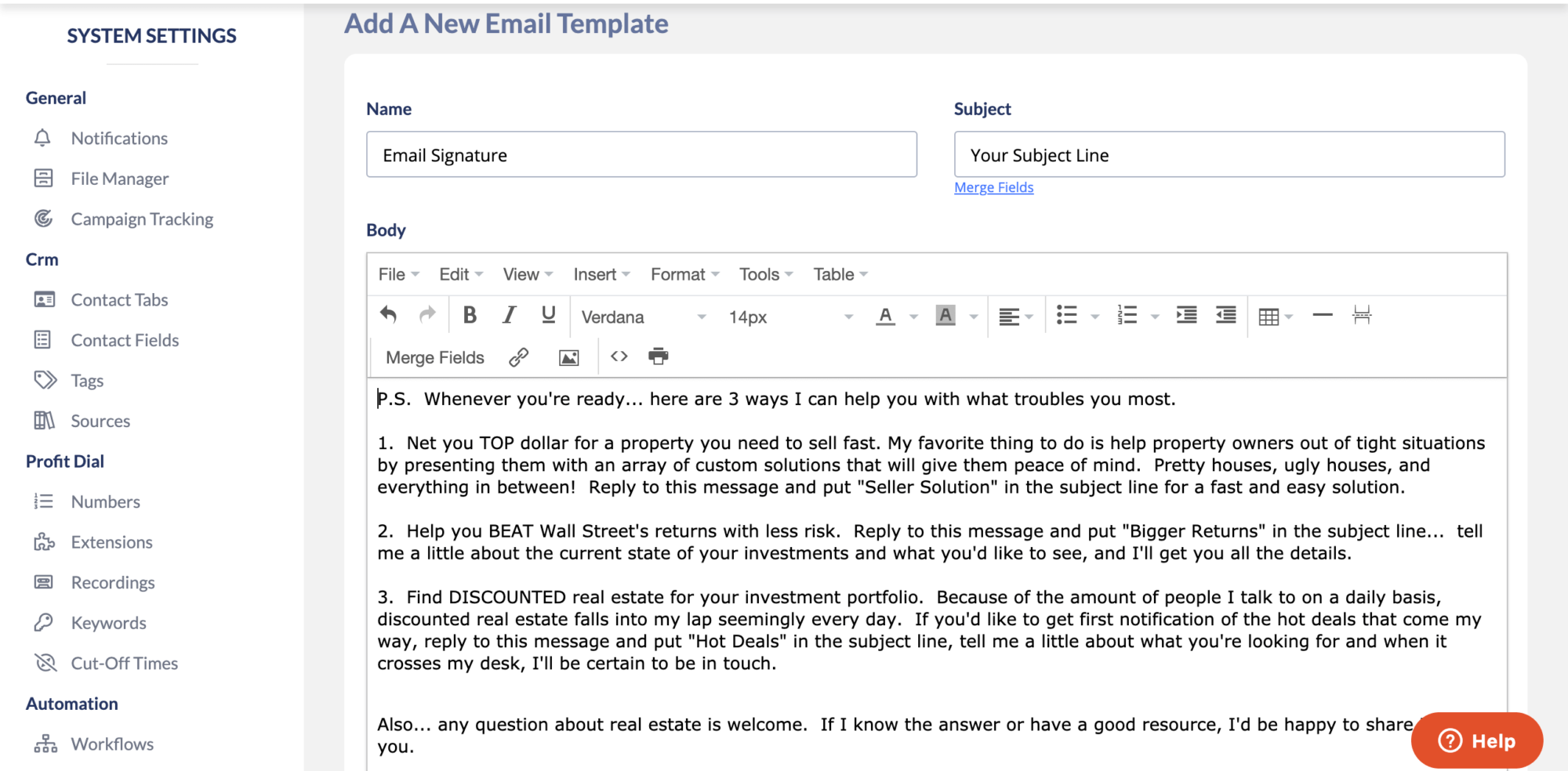 Tailor your real estate marketing with REI Blackbook's custom email templates.